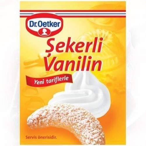 Dr. Oetker Sugar Vanllin Powder ( Sekerli Vanilin) 5 gr each - 15 bags
