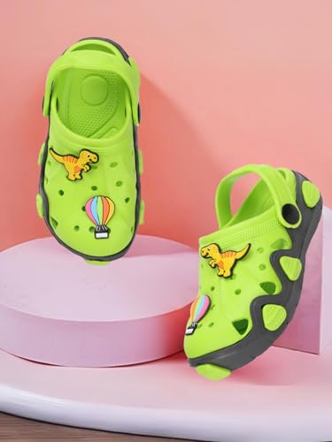 Image of TRASE Kids Clogs for Toddlers Boys and Girls, 1 to 5 Years, Comfortable, Breathable and Lightweight | Suitable for Indoors and Outdoors | Ideal for All-Day Wear