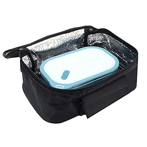 Draagbare Oven, 12V Auto Voedsel Warmer Draagbare Persoonlijke Mini Oven Mini Elektrisch Verwarmde Lunchbox voor Opwarmen Maaltijden voor Reizen Camping Picknick