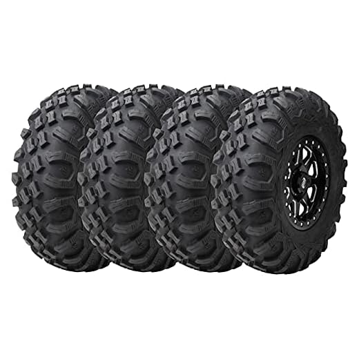 Tusk Megabite Radial UTV Tire & Wheel Kit 32x10-14 Polaris RZR XP 1000
