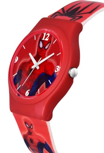 Image of Acnos Character Kid's Happy Colorful Water-Resistant Durable Watch for Boys Kids Boy with Fun Designs Adjustable Strap Positive Messages Watch for Kids