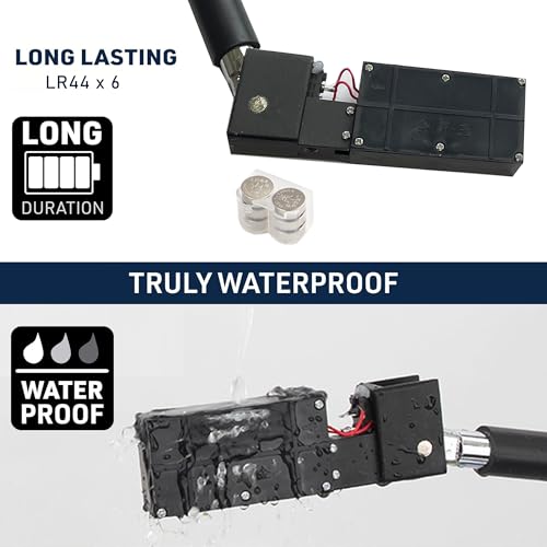 Alarme U lock de magasin noire et antivol robuste étanche - 5