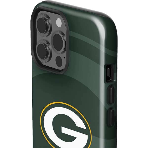 Skinit Impact Phone Case Compatible with iPhone 14 Pro Max - Officially Licensed NFL Green Bay Packers Double Vision Design