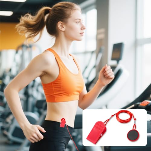 Gosknor Magnet Laufband Sicherheitsschlüssel Ersatz, Universal Laufband Notstopp Magnet Zubehör für die Meisten Laufbänder