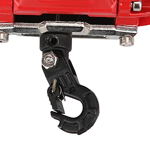 Cabrestante eléctrico para auto RC Semme con cable rojo miniatura 3