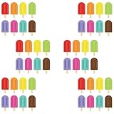 アイスクリームカットアウトカラフルなアイスクリームカットアウト教室装飾カットアウト掲示板学校春テーマパーティー用