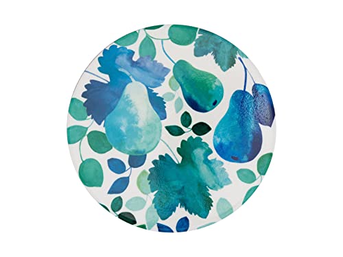 Maxwell & Williams DU0433 Keramikuntersetzer-Set 4-TLG 10,5 cm bunt, Giverny, Blume in Aquarell-Optik, Kork, Geschenkbox