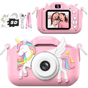 Children’s Camera Toys for Girls & Boys, 3-12 Years – 1080P HD Video Kids Digital Camera – Perfect for Christmas & Birthday Gifts