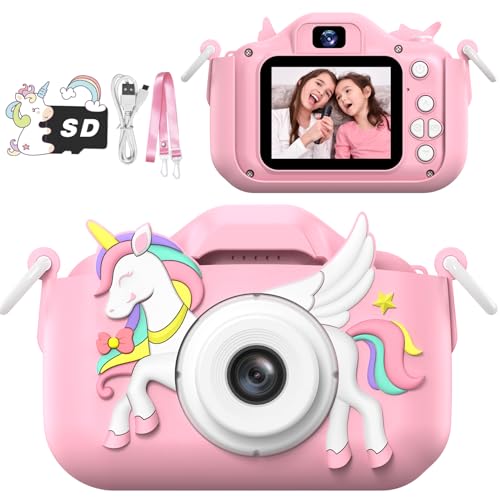 Image of Masterbee Children's Camera Toys for Girls & Boys, 3-12 Years - 1080P HD Video Kids Digital Camera - Perfect for Christmas & Birthday Gifts