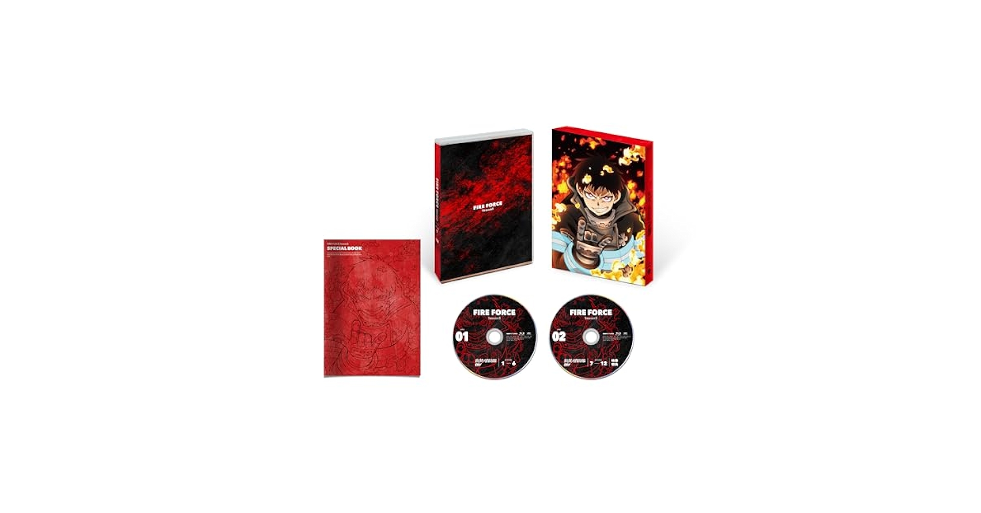 Amazon.co.jp: 炎炎ノ消防隊 参ノ章 Blu-ray上巻 通常版 [Blu