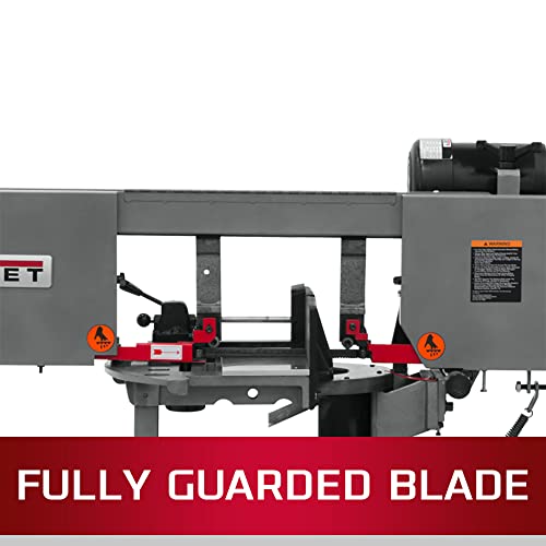 Jet Hvbs-10-Dmw, 10-Inch Dual Mitering Portable Bandsaw, 1Hp, 115/230V 1Ph (424463) #TOP4