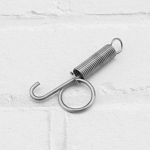 Image of The Lord of the Tools 30Pcs Spring Hook Cage Spring Cage Door Hooks Iron Spring Wire Latch Hook Cage Door Fixing Tools for Chickens Pigeons Rabbits 75mm