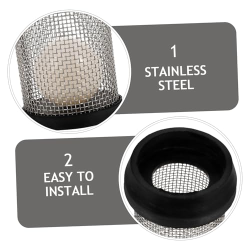 Filtration des impuretés par passoire flottante inox pour laveuse