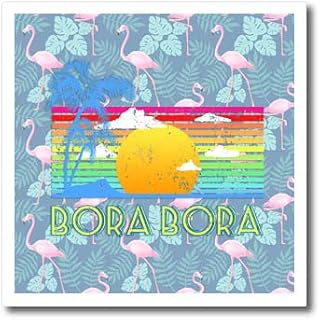 3dRose 6x6 Iron on Heat Transfer for White Material - Bora Bora Beach Tropical Gift for Your Next Tropical Beach Vacation. Creative Studios – Bora Bora