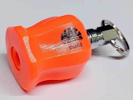 Amazon.co.jp: MACツール グリップキーホルダー, オレンジ/イエロー