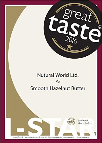 Nutural World - Gladde Hazelnoten boter (170g) - 100% Pure/enkelvoudig ingrediënt - Winnaar van de Great Taste Award - Image 3