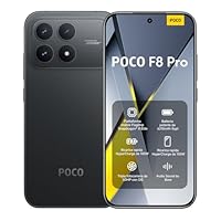 Xiaomi POCO F8 Pro, Smartphone 12+256 GB, Display AMOLED 6,59" 120Hz, Tripla Fotocamera 50MP Teleobiettivo 60mm, Audio Sound by Bose, Batteria 6210mAh, Nero, Garanzia 2 anni, Caricatore escluso