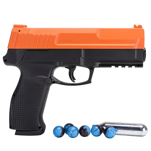Image of P2P Secure 68P .68 Cal CO2-Powered 6-Shot Launcher Starter Kit - Less-Lethal Personal Defense