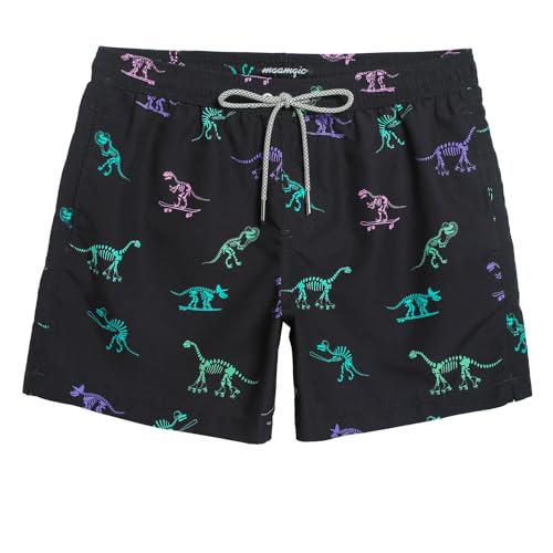 Image of maamgic Mens Swim Trunks 5 Inch with Mesh Liner Breathable for Beach