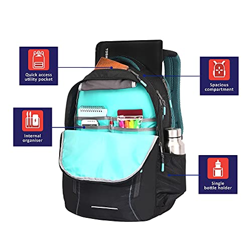 Image of Lavie Sport Laptop Backpack | School College Bag for Boys & Girls