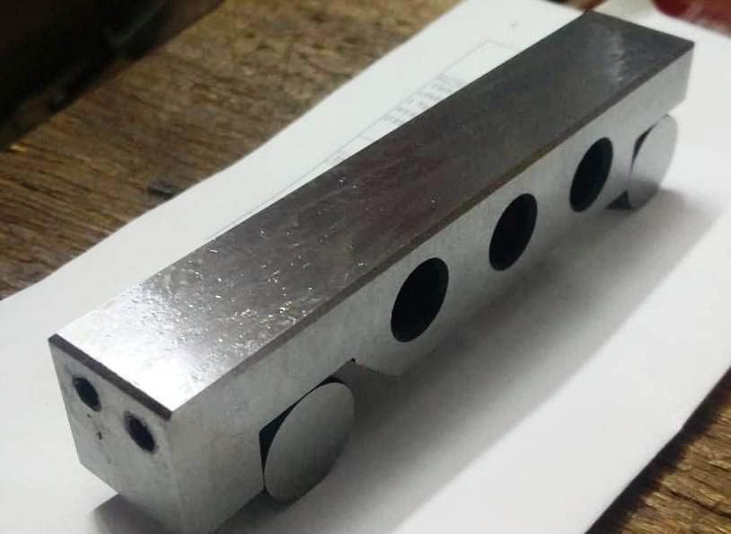 TUF-High Power Sine Bar Hardend & ground 6"