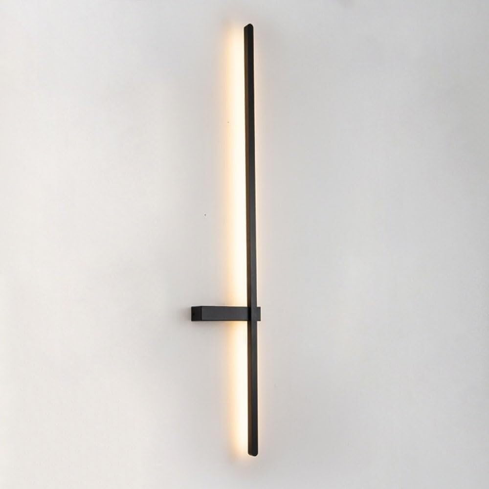 SXECAEPS Aluminum LED Wall Lamp - Linear Sconce for Hallway and Bedroom, Creative Long Mount Light
