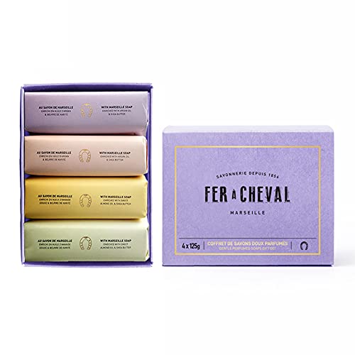 Estuche de jabón suave perfumado, 4 x 125 g Cover