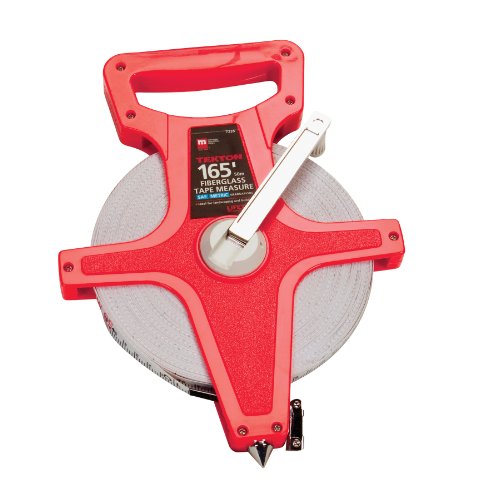 Cinta métrica TEKTON de fibra de vidrio 50 m miniatura 1