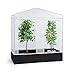 Produktbild Waldbeck Plant Palace X2 Gewächshaus Folienzelt Grow Box, Maße: 200x220x100cm (BxHxT), verzinkter Stahlrohrrahmen Ø25mm, PVC-Gitterfolie: reißfest, lichtdurchlässig, UV-beständig & wasserdicht
