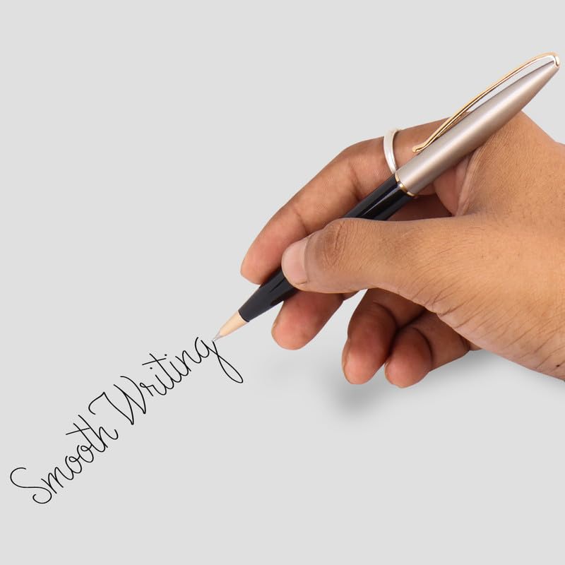 Image of Roshfort Personalized Metal Pen Free Engraving Name with Blue Ink Signature Pens Customize Print Name Gift. WhatsApp +91 9631056748