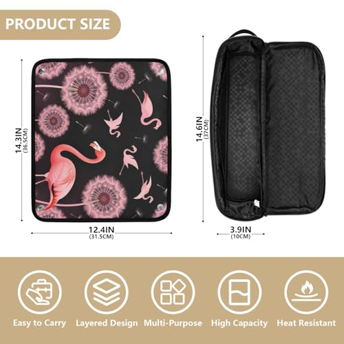 Bolsa de viaje 2 en 1 para plancha y rizador miniatura 4