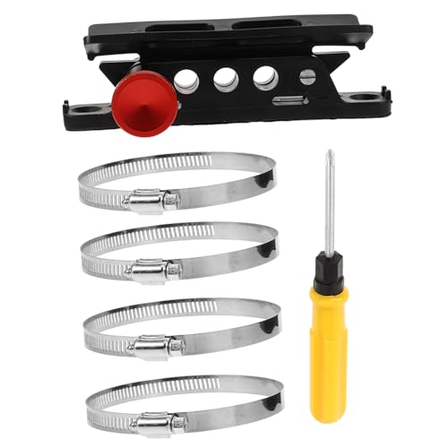 NUOBESTY Support Réglable pour Extincteur Voiture Alliage Aluminium Robuste Montage avec Clé Incluse pour Jk ATV Utv Support de Sécurité Pratique et Ergonomique