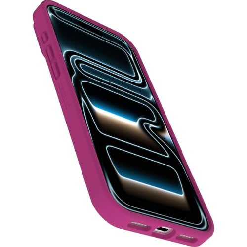 Image of OtterBox React Series MagSafe Case for iPhone 17 Pro Max, Shockproof, Drop Proof, Ultra-Slim, Protective Thin Case, Tested to Military Standard, Clear /Pink