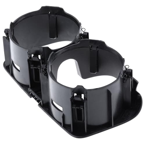 Portavasos delantero doble plástico para Benz C180 C200 C250 C300 C350 C400 C43 AMG C450 AMG C63 AMG miniatura 2