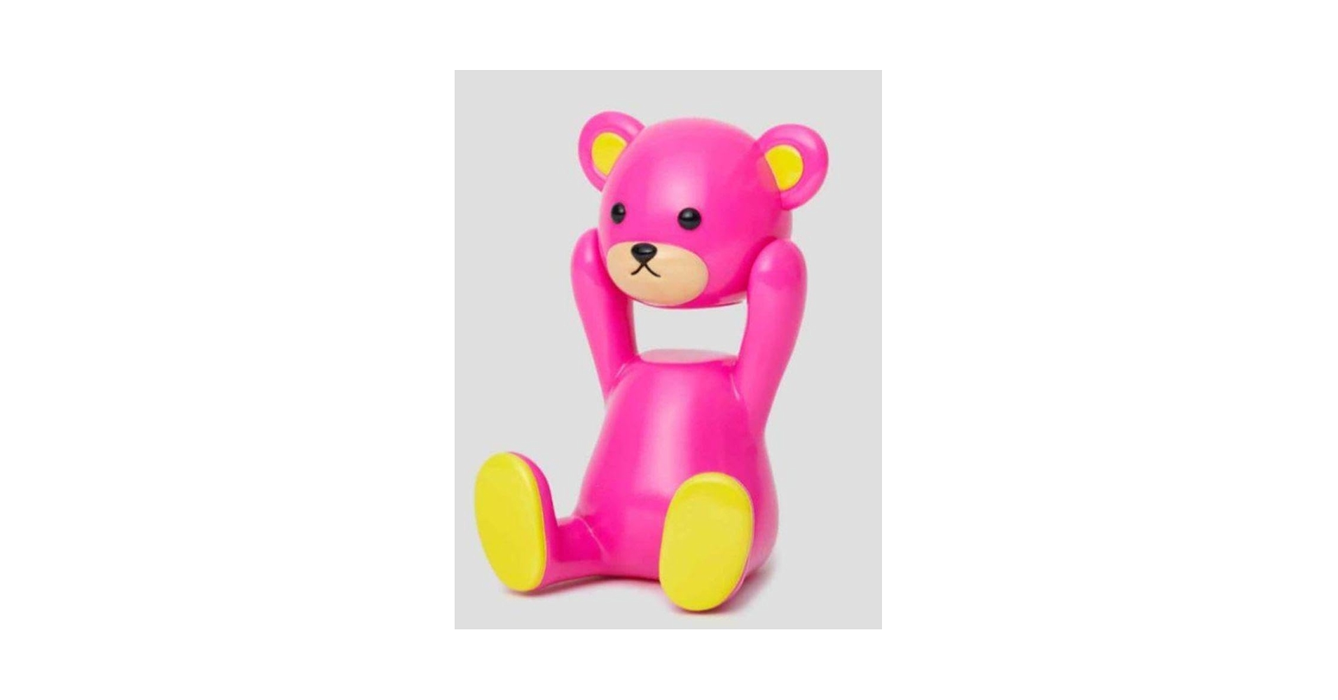 Amazon.co.jp: グラニフ コントロールベア ソフビ ピンク : おもちゃ