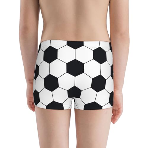 Boys' Cotton Boxer Brief Soft Underwear-Soccer Ball3