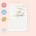 S&O Party Invitations! 25 Gold Foil Traditional Invitations with Envelopes, Wedding, Baby, & Bridal Shower Invite, Housewarming Birthday, and Girls Quinceanera Invite Cards for Every Celebration - 4x6
