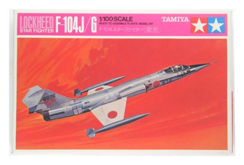 タミヤ 1/100 SCALE (ミニジェット) スターファイター/F-104 スターファイター (栄光)のサムネイル