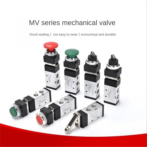 Distributeur pneumatique MV522 vanne de commande mécanique rotative 2 gear