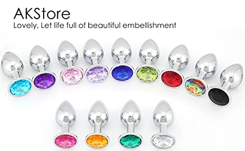 Akstore Small Fetish Anal Plug Butt Personal Sex Massager(Pink) #TOP5