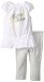 Calvin Klein Baby Girls' Gray Stripes Tunic with Leggings