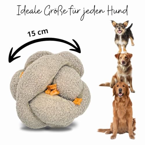 FELLBUDDY Schnüffelball für Hunde Intelligenzspielzeug für Hunde - interaktives Hundespielzeug für Beschäftigung Hunde - Hundespielzeug Intelligenz