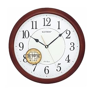 SXNYC Outdoor klokken Waterdicht Groot,Waterdichte niet-tikkende klok,Batterij geëxploiteerde klok muur Decorativ