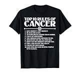 Horoscope Symbols Astrology Sign Top 10 Rules Of Cancer T-Shirt