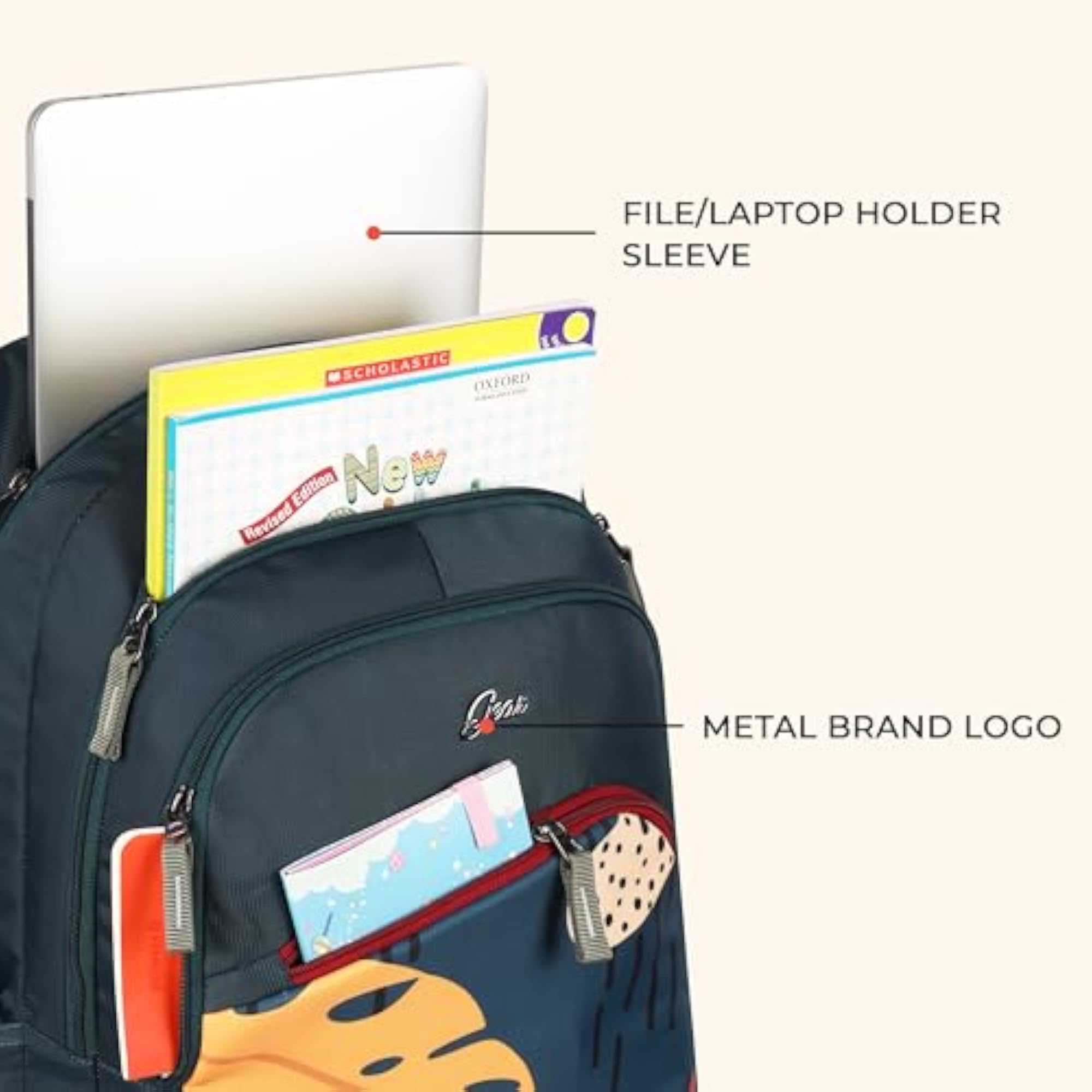 Mily Water 19"/37L Resistant School Bag