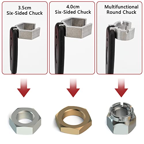 Hipbrandfactory Universal Adjustable Double-Ended Wrench Multi-Function Bathroom Wrench Pipe Basin Faucet Bathroom Wrench Tool Disassembly Faucet Sink Sewer Pipe Repair #TOP1