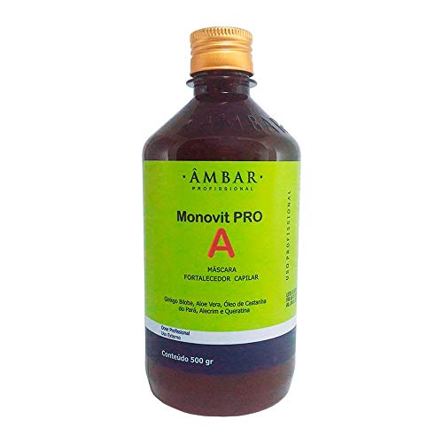 Máscara Fortalecedor Monovit Âmbar PRO A - 500ml
