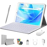 【Dual SIM + Dual Cámara】Tableta PC con dos ranuras para tarjetas SIM, inserte la tarjeta SIM en modo teléfono, puede hacer llamadas y acceder a la red. También puede conectarse a WiFi para acceder a la. Las cámaras duales incorporadas, la cámara trasera de 8MP, pueden grabar cada momento perfectamente. Cámara frontal de 5MP, puede realizar videollamadas de alta definición después de conectarse a la red.