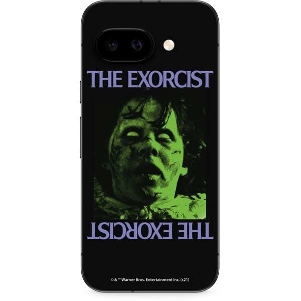Skinit Decal Phone Skin Compatible with Google Pixel 9a - Officially Licensed Warner Bros The Exorcist The Exorcist Regan Design