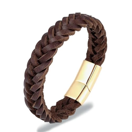 Bracelet en cuir pour homme style vintage et chic authentique